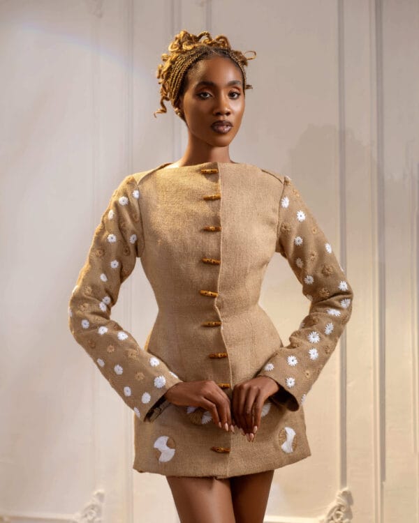 The Tulip Jute Blazer