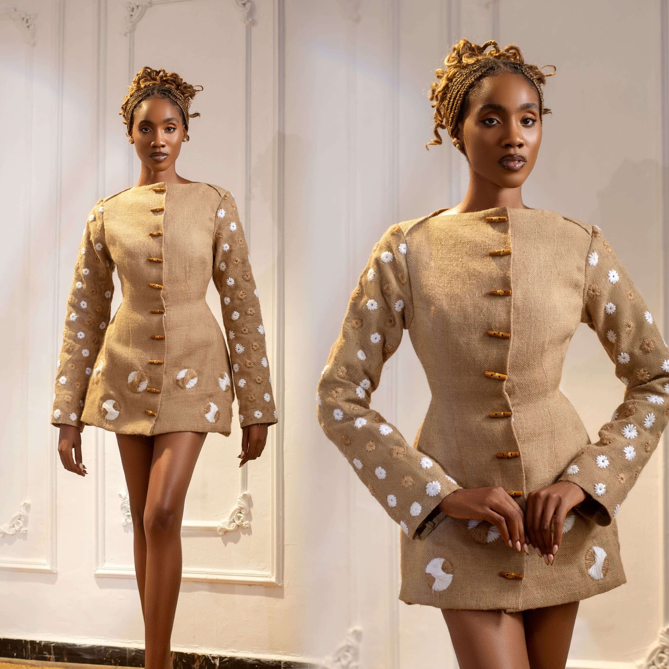 The Tulip Jute Blazer - Image 3