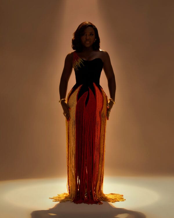 The Flamegance Dress