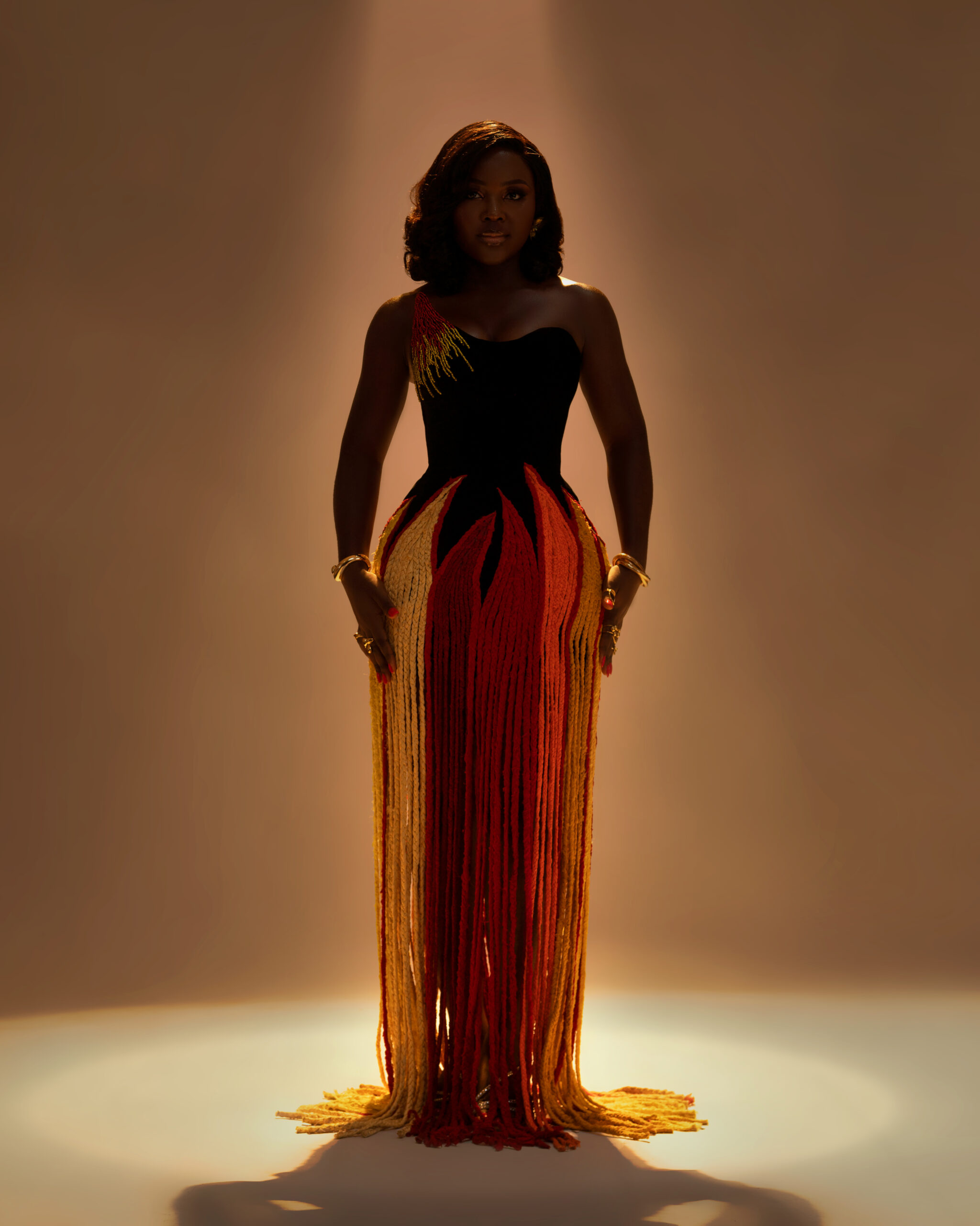 The Flaming Elegance Dress